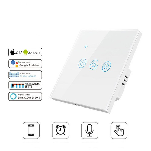 کلید سه پل تویا هوشمند لمسی مدل smart c3