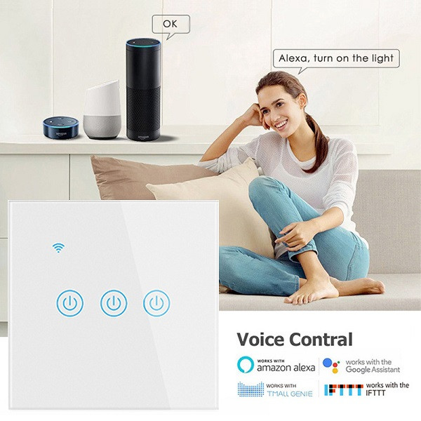 کلید چهار پل تویا هوشمند لمسی مدل smart c4