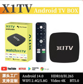 اندروید باکس X1TV مدل SmartPro 14 با پشتیبانی از 4K و Android 14 , 64G/4G