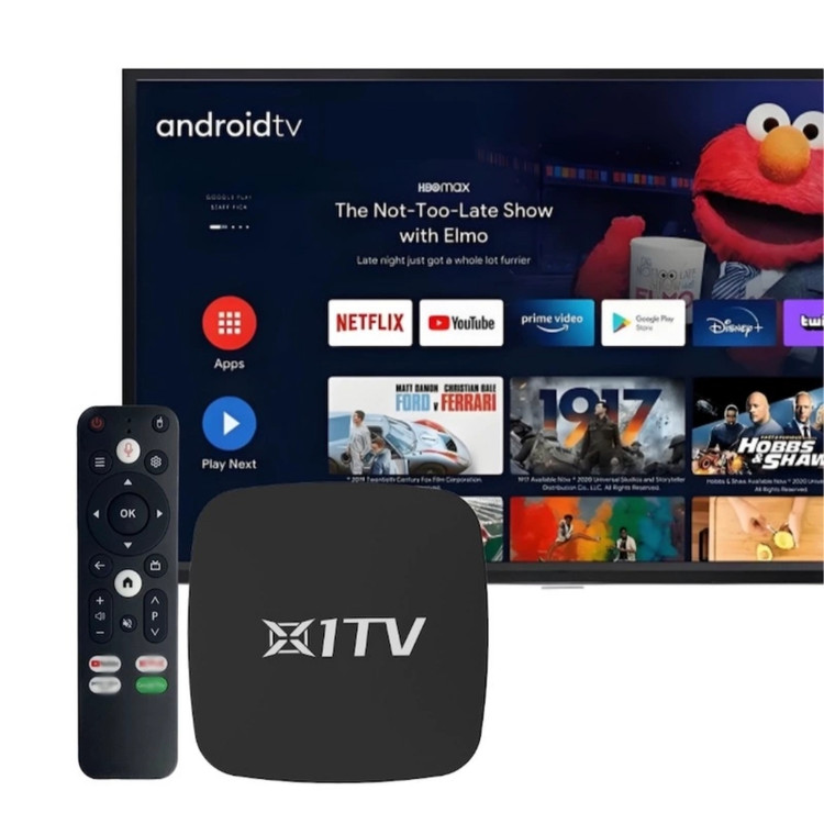 اندروید باکس X1TV مدل SmartPro 14 با پشتیبانی از 4K و Android 14 , 64G/4G