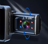 دوربین سهگانه خودرو مدل TripleCam X3 با کیفیت Full HD و دید در شب