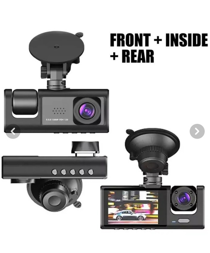 دوربین ثبت وقایع سه دوربین خودرو بلک باکس مدل RoadEye X1