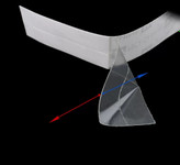 چسب کلاهگیس و  پروتز مو Walker Tape مدل No-Shine (نو شاین) بسته 36 عددی