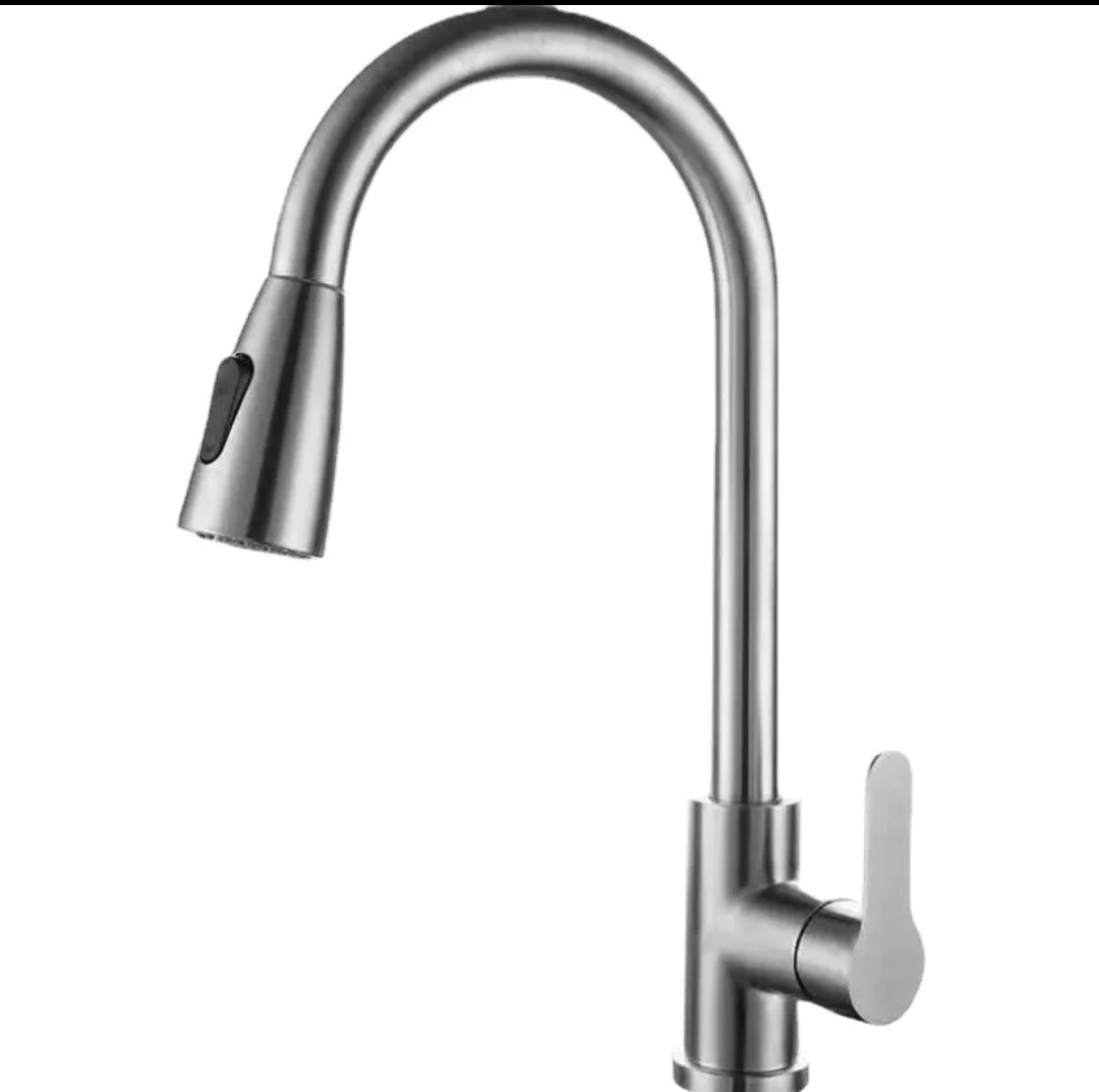 شیر ظرفشویی شاوری استیل ضد زنگ مدل FlexFlow 360