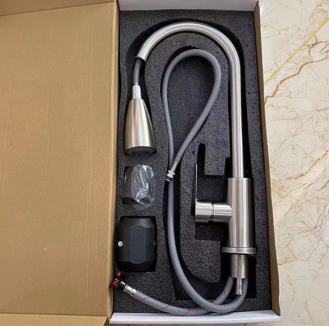 شیر ظرفشویی شاوری استیل ضد زنگ مدل FlexFlow 360