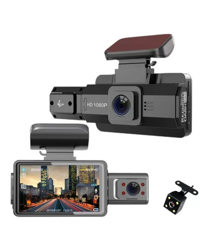 دوربین دوگانه خودرو مدلTriple Cam X3 Wifi با کیفیت Full HD و دید در شب کپی