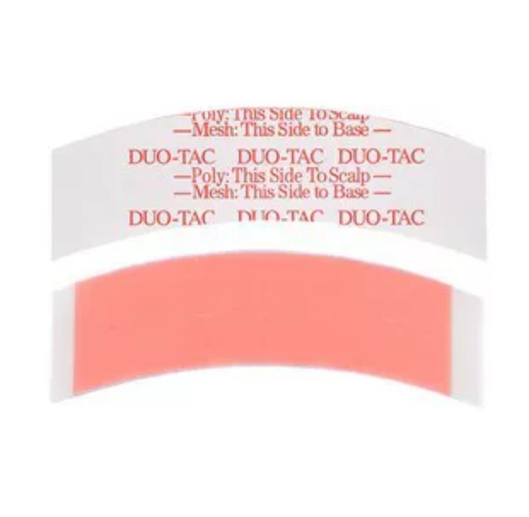 چسب دوطرفه کلاهگیس DUO-TAC مخصوص تور و پلیبیِیس (Poly & Mesh) بسته 15 عددی-وارداتی